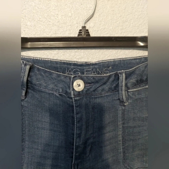 JAG jeans Wide-leg Spandex blend Cropped stretch jeans 14/32 - Picture 3 of 6
